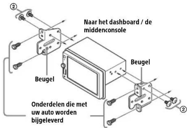 SONY XAV1500 - Het toestel in een Japanese auto monteren - 1