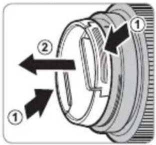 FUJIFILM GF30mmF3.5 R WR - Abnehmer der Objektivdeckel - 1