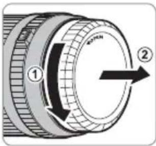 FUJIFILM GF30mmF3.5 R WR - Abnehmer der Objektivdeckel - 2