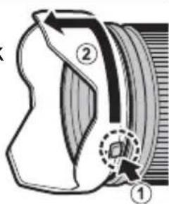 FUJIFILM GF23mmF4 R LM WR - Podłączanie osłony przeciwsłonecznej - 2