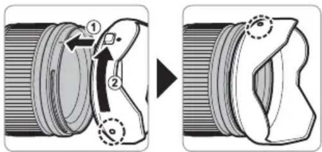 FUJIFILM GF23mmF4 R LM WR - カメラへの取り付け方 - 2