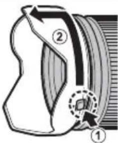 FUJIFILM GF23mmF4 R LM WR - Anbringen der Sonnenblende - 2