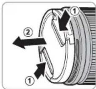 FUJIFILM GF23mmF4 R LM WR - Fjerning av dekselet - 1