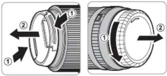 FUJIFILM GF45mmF2.8 R WR - Ta bort locken - 1
