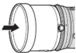 FUJIFILM XF200mmF2 R LM OIS WR - Attaching the Hood - 2
