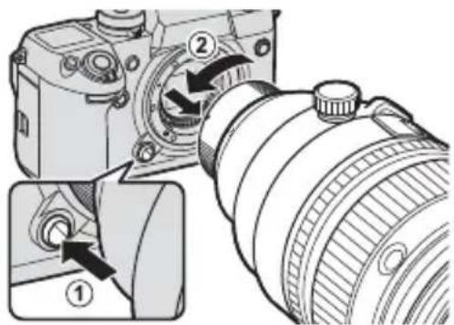 FUJIFILM XF200mmF2 R LM OIS WR - テレコンバーターの取り外し方 - 1