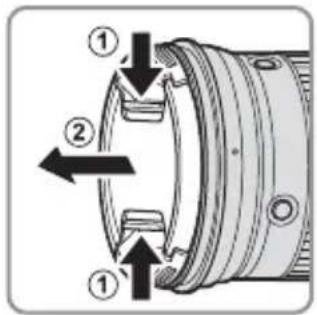 FUJIFILM XF200mmF2 R LM OIS WR - Retrait des bouchons - 1