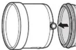 FUJIFILM XF200mmF2 R LM OIS WR - Abnehmen der Haube - 1