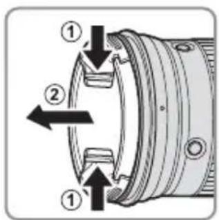 FUJIFILM XF200mmF2 R LM OIS WR - De doppen verwijderen - 1