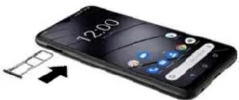 GIGASET GS4 - Insérer les cartes SIM et la carte mémoire - 2