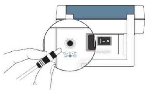 MICROLIFE WatchBP Office ABI - Utilisation du bloc secteur - 1