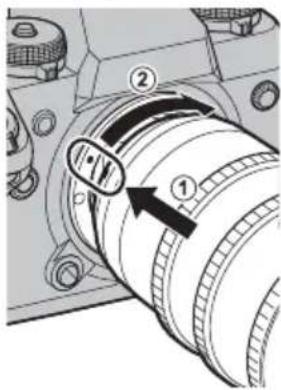 FUJIFILM MKX50135mmT2.9 - Attaching the Lens to the Camera - 2