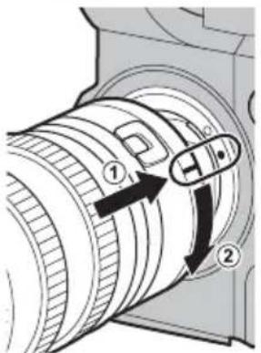 FUJIFILM MKX50135mmT2.9 - Attaching the Lens to the Camera - 1