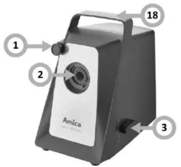 AMICA MM 3011 - OCHAUHEHHI KOHCTPYKLIIPNCTPOIO: - 1