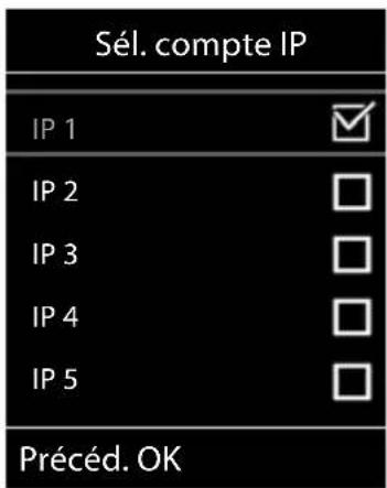 GIGASET E380A Care - Inscription avec l'assistant VoIP du combiné - 3