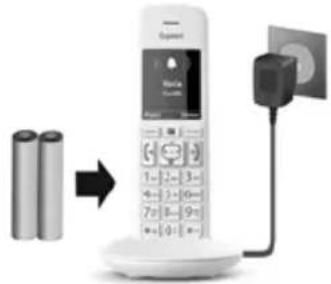GIGASET E380A Care - Téléphone fixe et Internet - 1