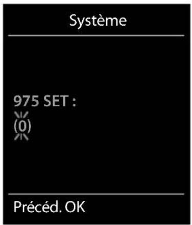 GIGASET E380A Care - En mode veille : - 3
