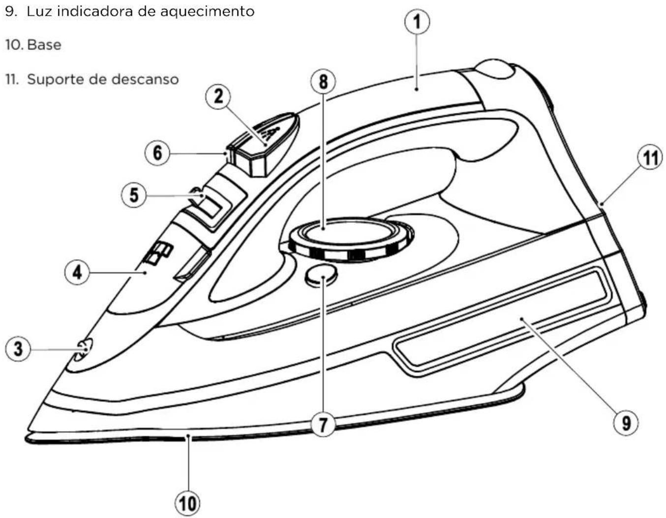 BLACK & DECKER X2210 - Identificação de peças - 1