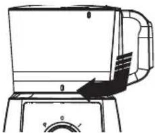 BLACK & DECKER FX650 - How to Lock the Bowl - 1
