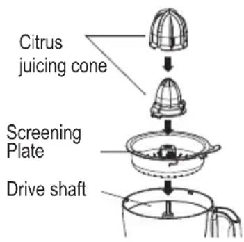 BLACK & DECKER FX650 - Processing Using Citrus Juicer - 1