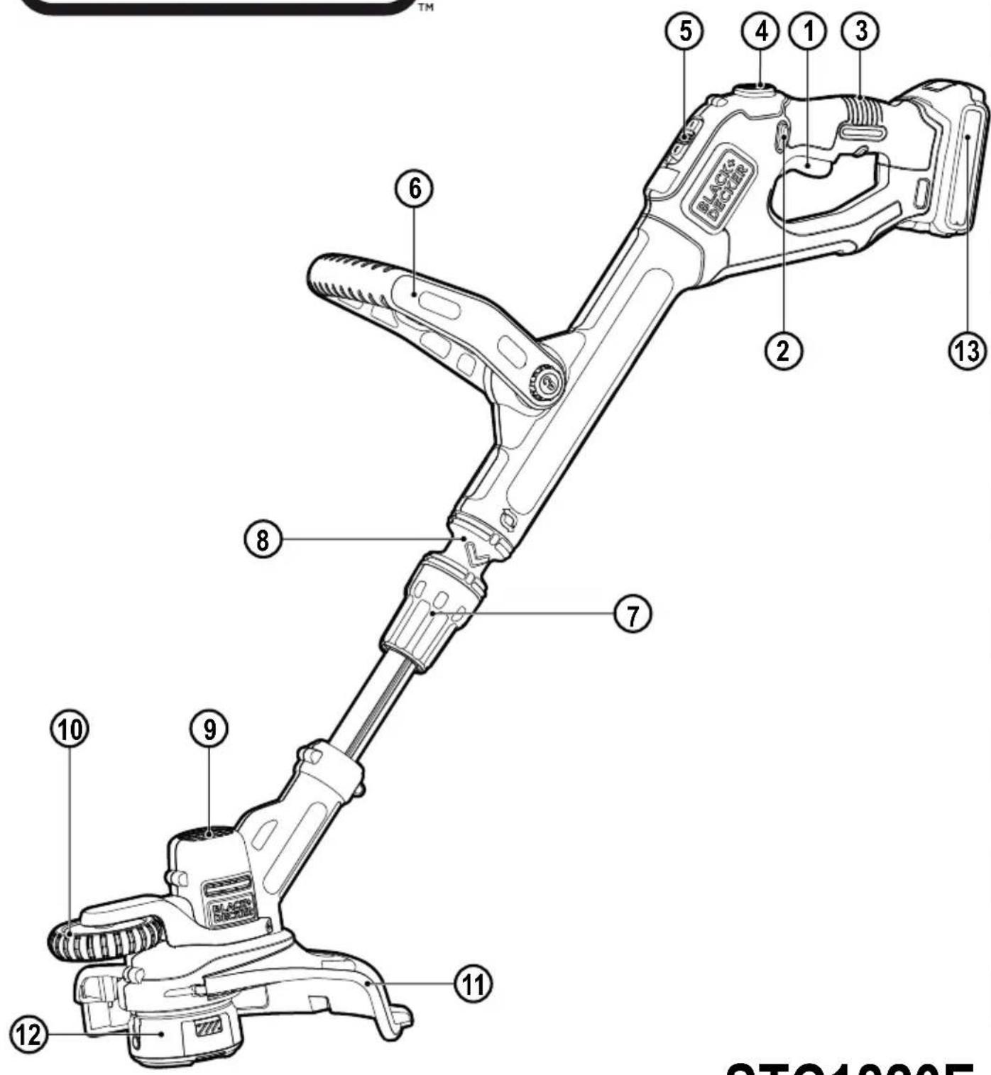 BLACK & DECKER STC1820EPC - 1