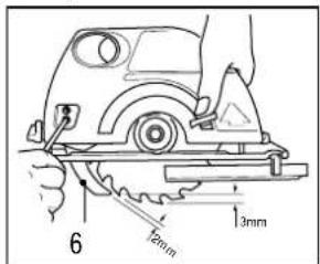 BLACK & DECKER 374456N - AJUSTE DA GUIA DE CORTE - 1