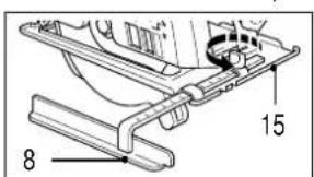 BLACK & DECKER 374456N - VERSTellenVAN DE PARALLELGGELEIDER - 1