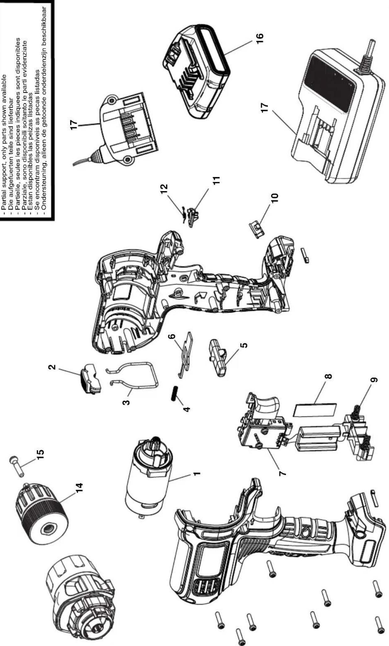 BLACK & DECKER MTDD6 - MT143K - 1
