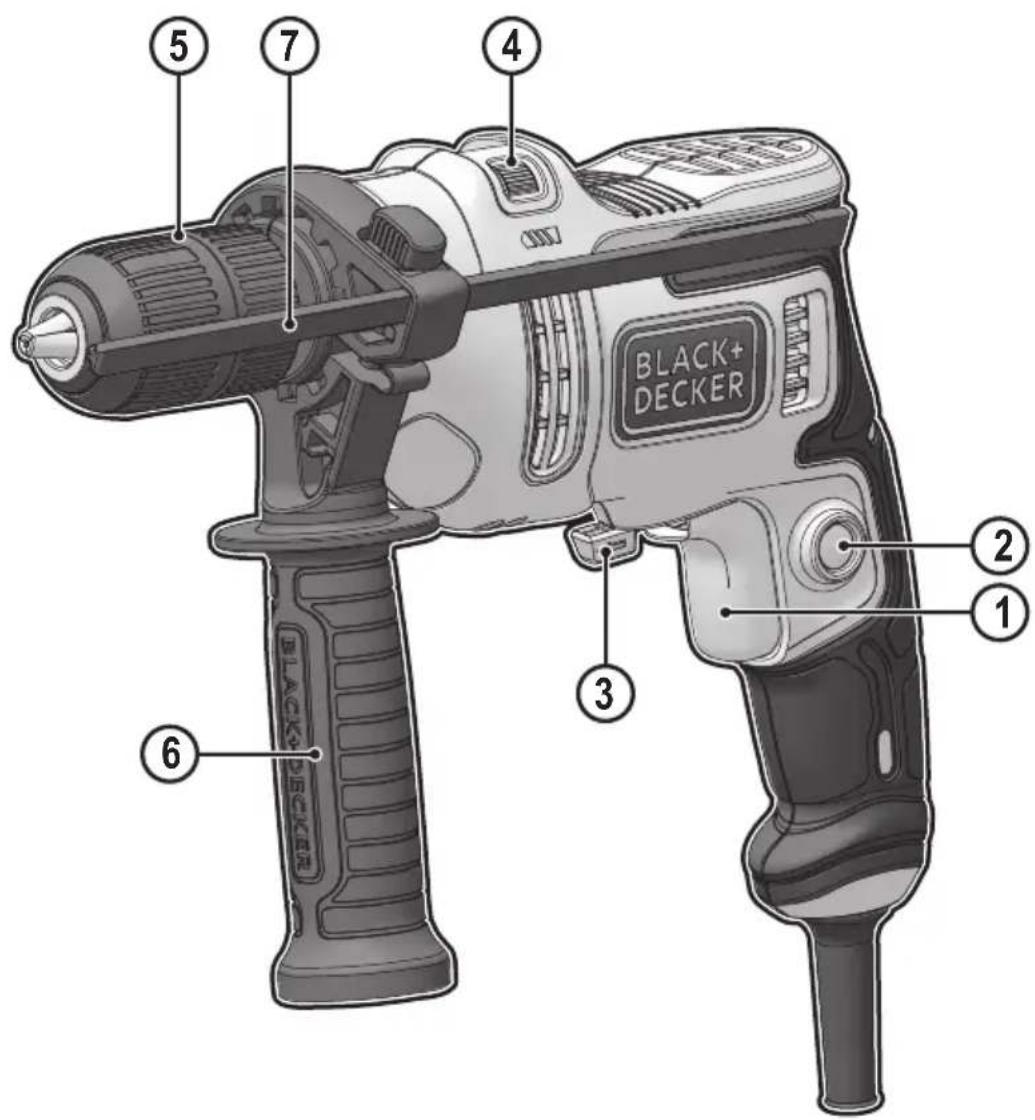 BLACK & DECKER BDHD500 - 1