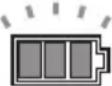 MAKITA DUB362PG2 - Indicazione della capacità restante della batteria (Fig. 2) - 2