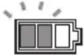 MAKITA DUB362PG2 - Remaining battery capacity indication (Fig. 2) - 2
