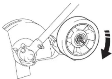 MAKITA 1967520 - Bicak derinliginin ayarlanmasi - 1
