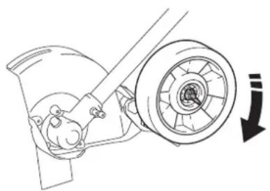 MAKITA 1967520 - De snijbladdiepte instellen - 1