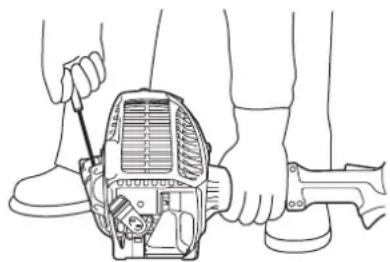 MAKITA 1967520 - Ligar o motor - 1