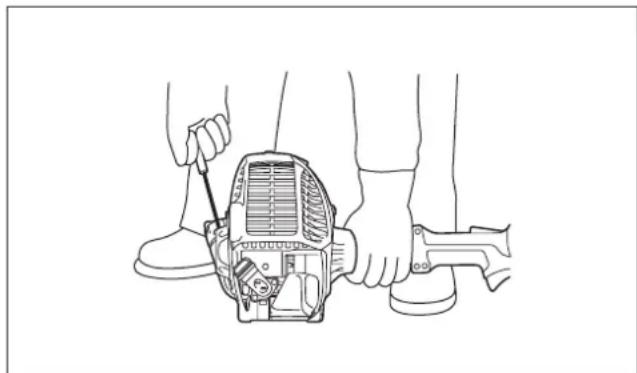MAKITA 1967520 - De motor starten - 1