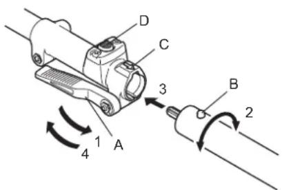 MAKITA 1967520 - Atasmanin guc basligina takilmasi - 1