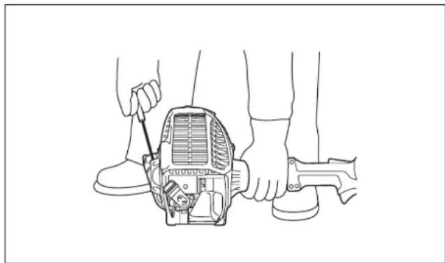 MAKITA 1967520 - Démarrage du moteur - 1
