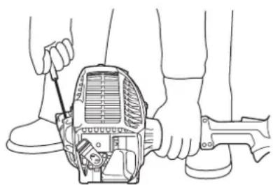 MAKITA 1967520 - Puesta en marcha del motor - 1