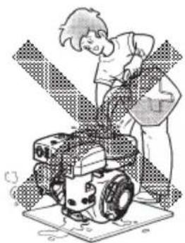 MAKITA EW2051H - : PRÉCAUTIONS RELATIVES À L'ÉCHAPPEMENT - 2
