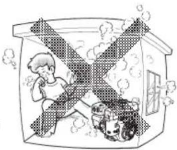 MAKITA EW2051H - : PRECAUÇÕES DE ESCAPE - 1