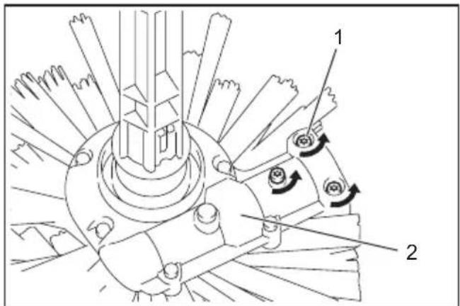 MAKITA 1993397 - Montar o implemento - 2