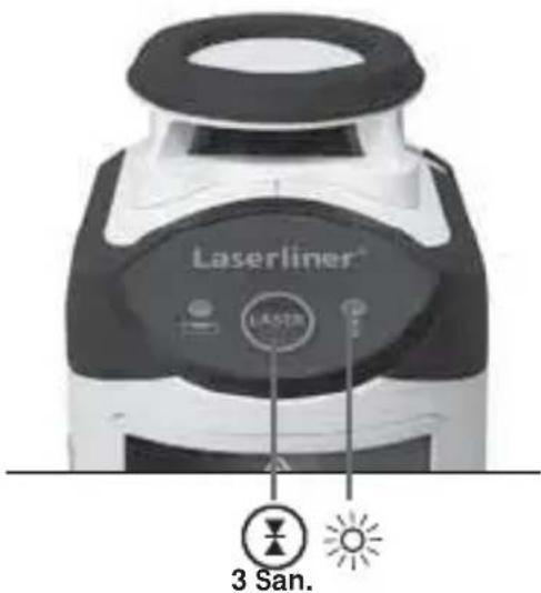 Laserliner SmartLine Laser 360 - Opsiyonal: Lazer alicisi RX ile calisma - 1
