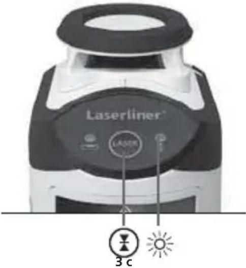 Laserliner SmartLine Laser 360 - Pexim BnKopncTaNHpyHOro npiMaaya DoaTKOBO: ppaioe 3 Ja3epHm npiMaayem RX - 1