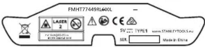 STANLEY Fatmax FMHT77446 - UYARI: - 2