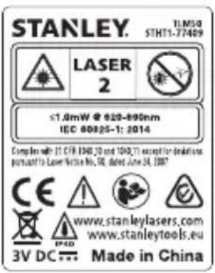 STANLEY TLM50 - OSTRZEŻENIE: - 1