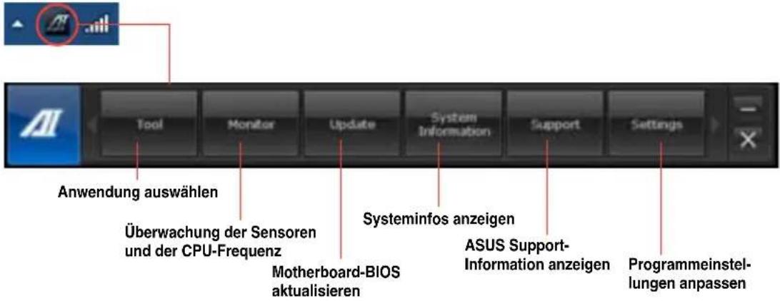 ASUS BM6635 - AI Suite II verwenden - 1