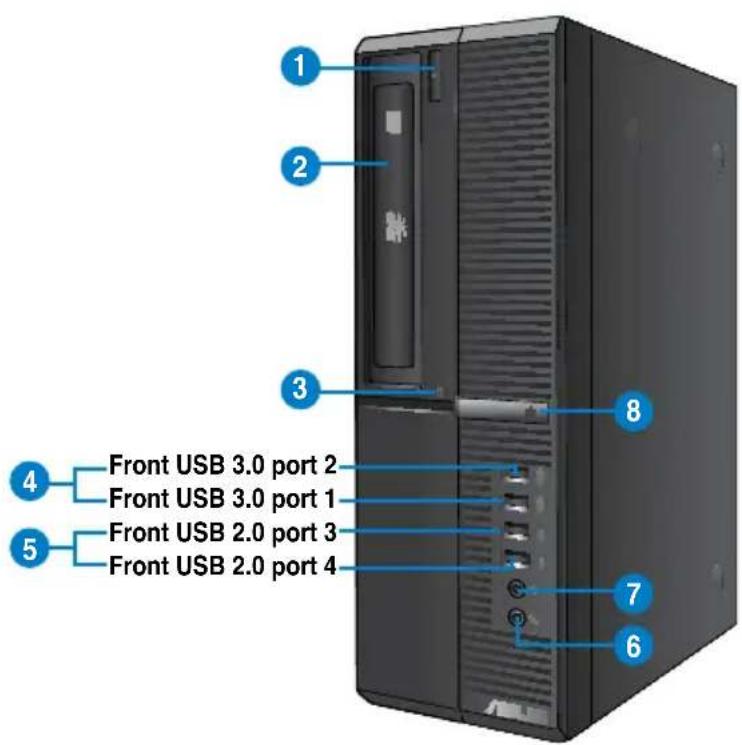 ASUS BM6635 - Front panel - 5