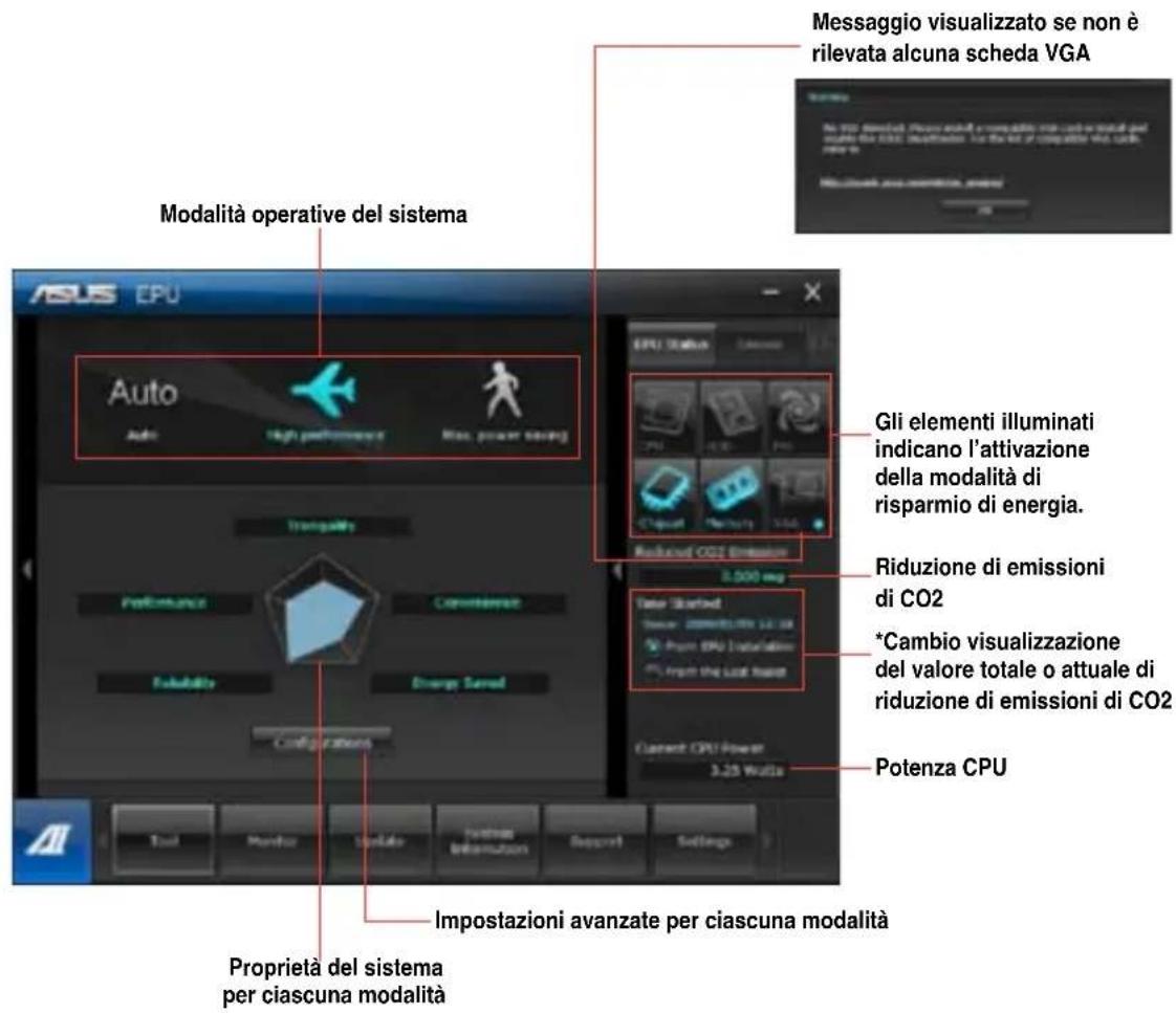 ASUS BM6635 - Per avviare EPU: - 1