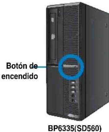 ASUS BM6635 - Para encender el equipo: - 3