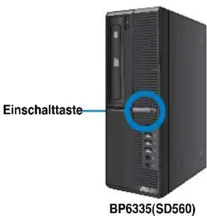 ASUS BM6635 - So schalten Sie den Computer ein: - 2